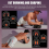 Automatic Rebound Abdominal Roller Elbow Support Core Trainer W/ Timer 8