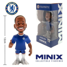 Figurinha - MINIX - Chelsea FC - Sterling - 12cm - PVC - Sob licença oficial