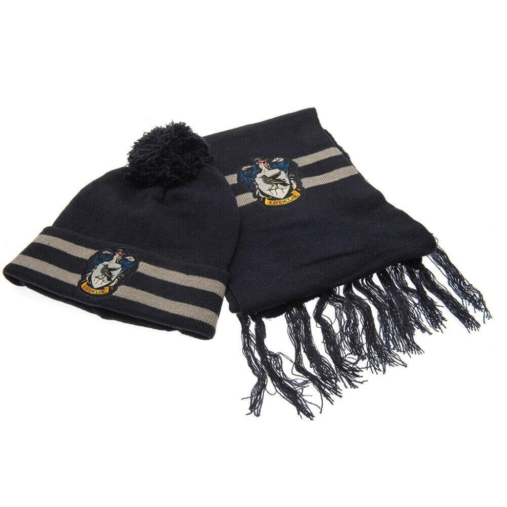 Harry Potter Junior Ravenclaw Beanie & Scarf Set