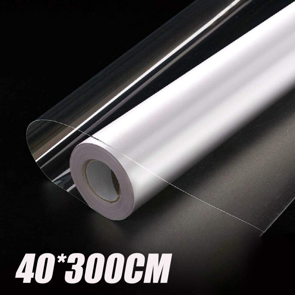 300cm Self Adhesive Clear Sticky Back Wallpaper Roll Vinyl Film Sheet