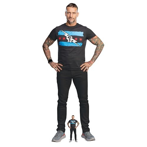 CM Punk WWE Lifesize Cardboard Cutout 186cm