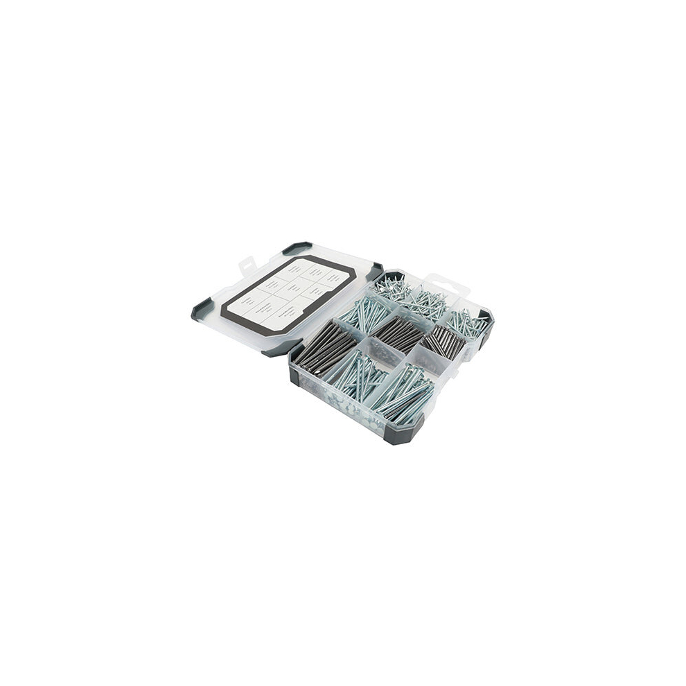 Timco Pins & Nails Mixed Tray - 495Pcs