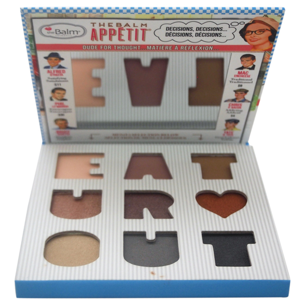 The Balm Cream Appetit Eyeshadow Palette By For Women - 0.476 Oz Eye Shadow