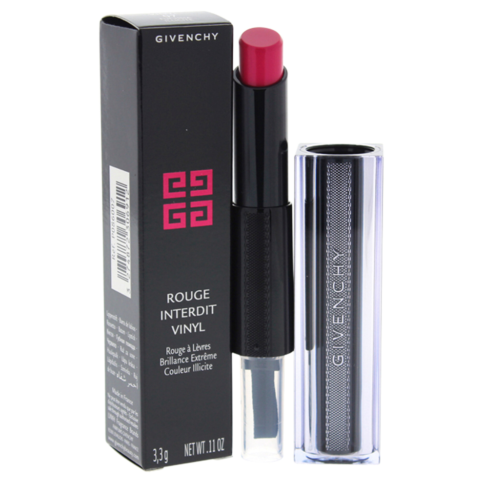 Rouge Interdit Vinyl Lipstick - # 07 Fuchsia by Givenchy for Women - 0.11 oz Lipstick