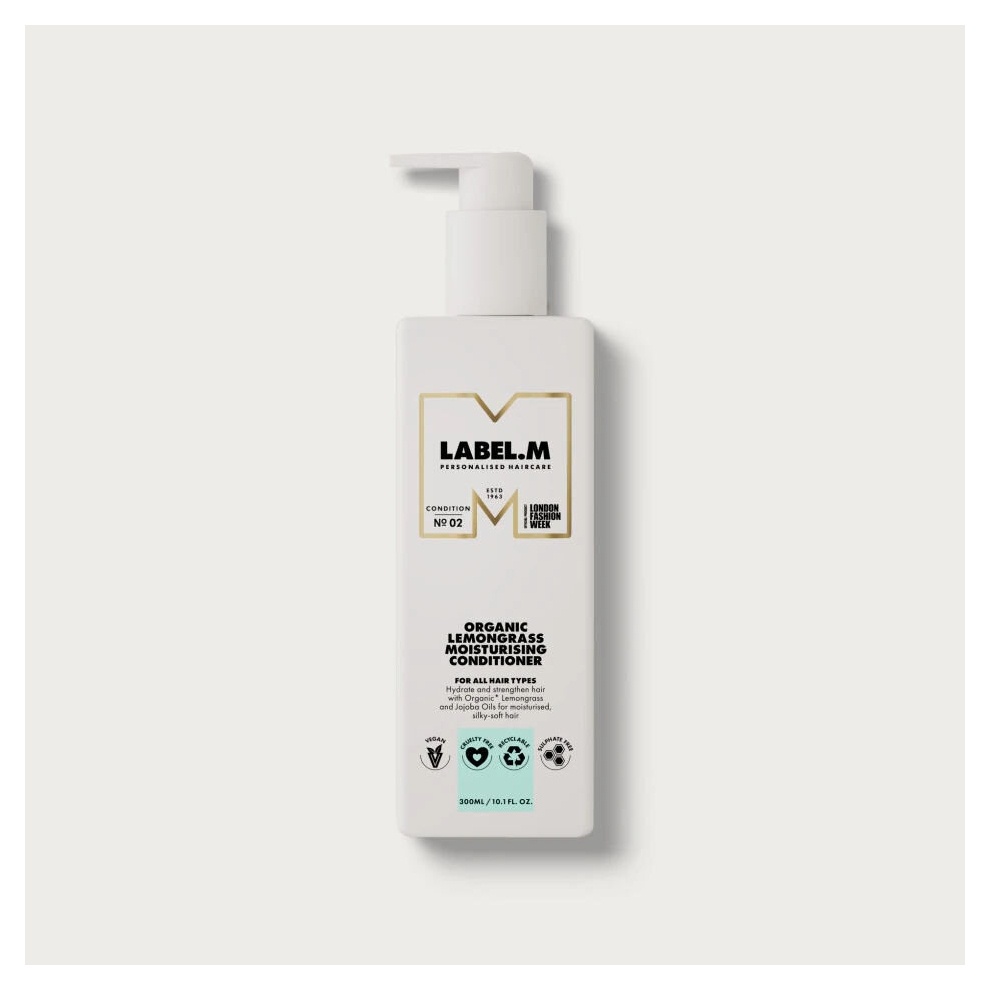 Label.m Organic Lemongrass Moisturising Conditioner 300 ml