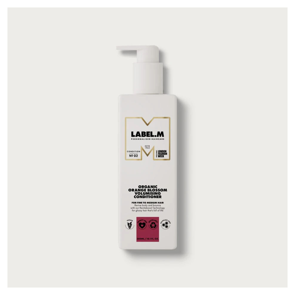 Label.m Orange Label M Organic Blossom Volumising Conditioner 300Ml