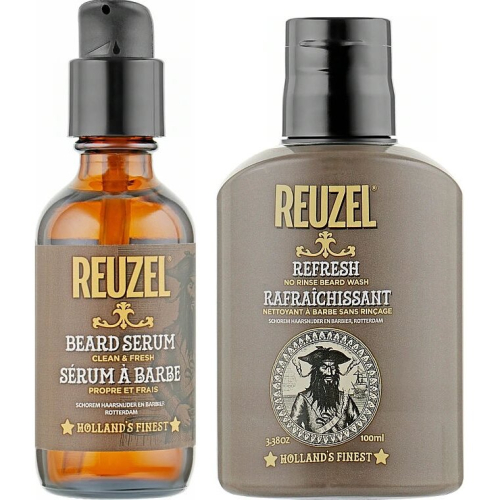 Reuzel Try Reuzel Beard kit - Refresh 100 ml + beard serum 50 g 1