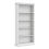 Paris Tall Bookcase in White 1