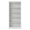 Paris Tall Bookcase in White 2