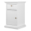 Paris Nightstand 1 Door + 1 Drawer in White 3