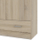 Space Wardrobe with 2 Doors + 1 Drawer in Oak 1750 10