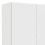 Space Wardrobe with 2 Doors + 1 Drawer in White 1750 9
