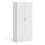 Space Wardrobe with 2 Doors + 1 Drawer in White 1750 1