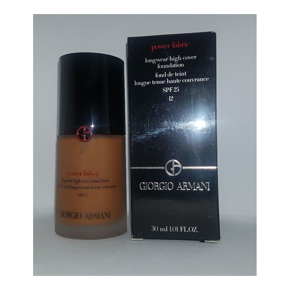 Giorgio Armani Power Fabric Longwear High Cover Foundation SPF 25 - # 12  30ml