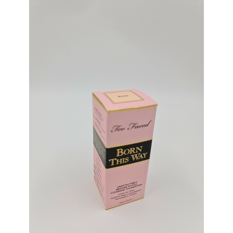 TOO FACED Born This Way Foundation( 30ml ) Snow BNWB Authentic