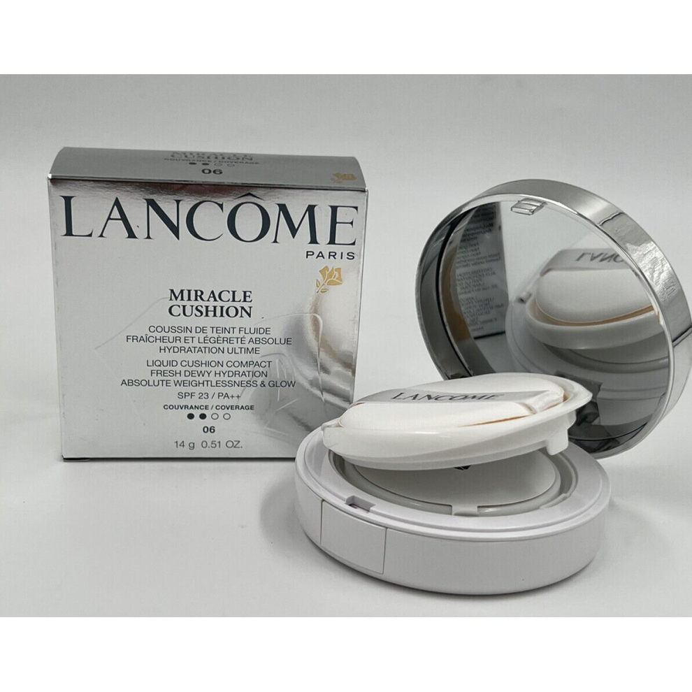 Lancome Miracle Cushion Liquid Cushion Compact Shade 06 Beige Moka 14g