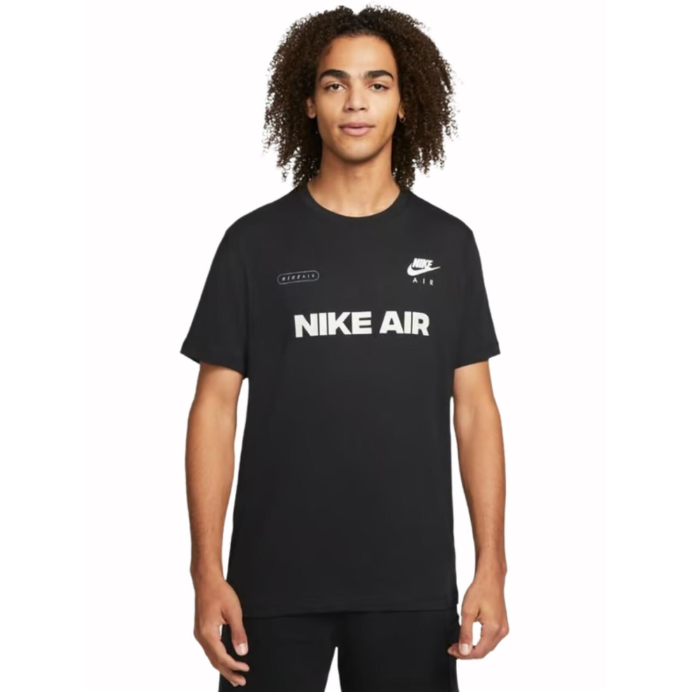 (Black, S) Nike Air Men's Crew Neck T-Shirt