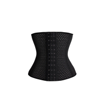 Cincher Bauchweggürtel Atmungsaktiv Shapewear Mieder - SCHWARZ - XS