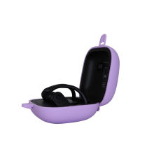 Aufbewahrungspaket für kabelloses Headset aus Silikon für Powerbeats Pro – HELLLILA