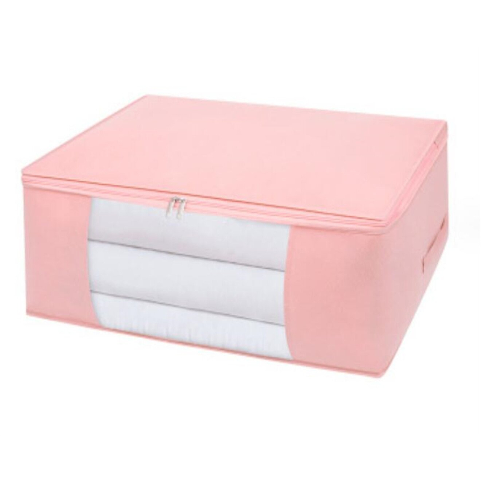 038 2Pcs Storage Bag Cotton Quilt Packing Bag Clothes Quilts Storage Bag