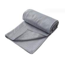 044 Sport Fitness Yoga Bettwäsche Schweißabsorbierendes Yoga-Handtuch Yoga-Decke -grau