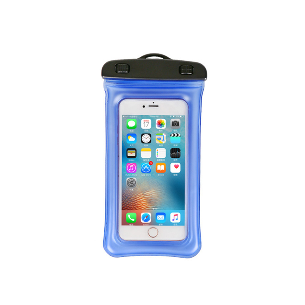 Outdoor Swimming Mobile Phone Waterproof Bag Floating Diving Bag - Blue 766261998950