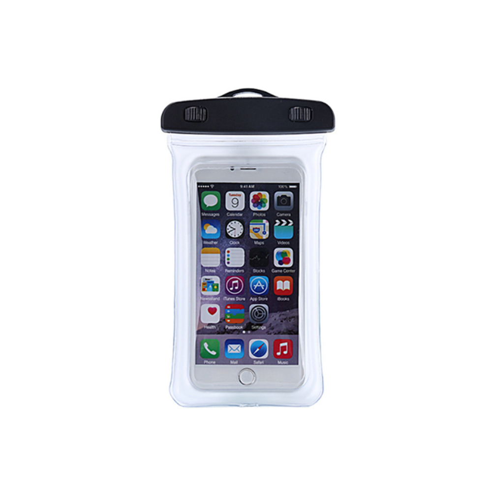 Outdoor Swimming Mobile Phone Waterproof Bag Floating Diving Bag- White 766261997779