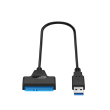 USB 3.0 zu SATA 2,5 Zoll Festplatte HDD SSD Adapter Konverter Kabel 22Pin UASP
