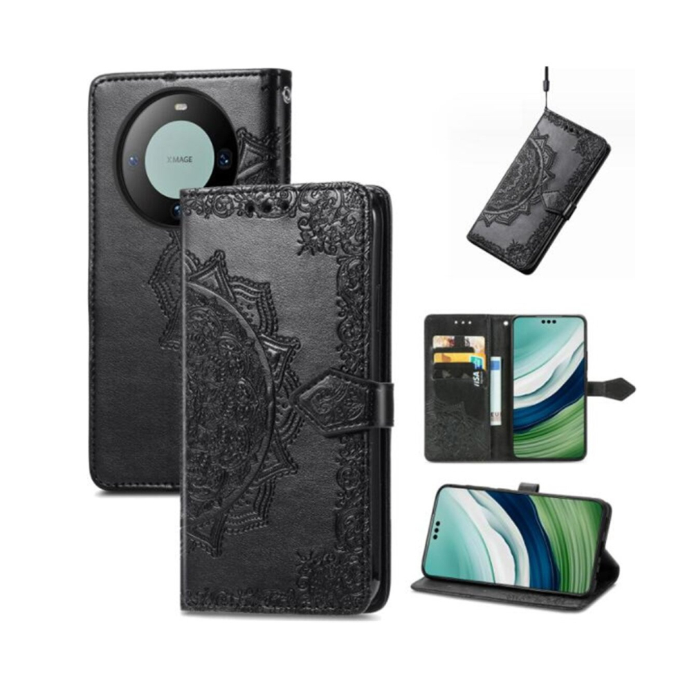 07 Insert Card Case Flip Phone Protective Case Suitable For Huawei Mate60pro 766262012389