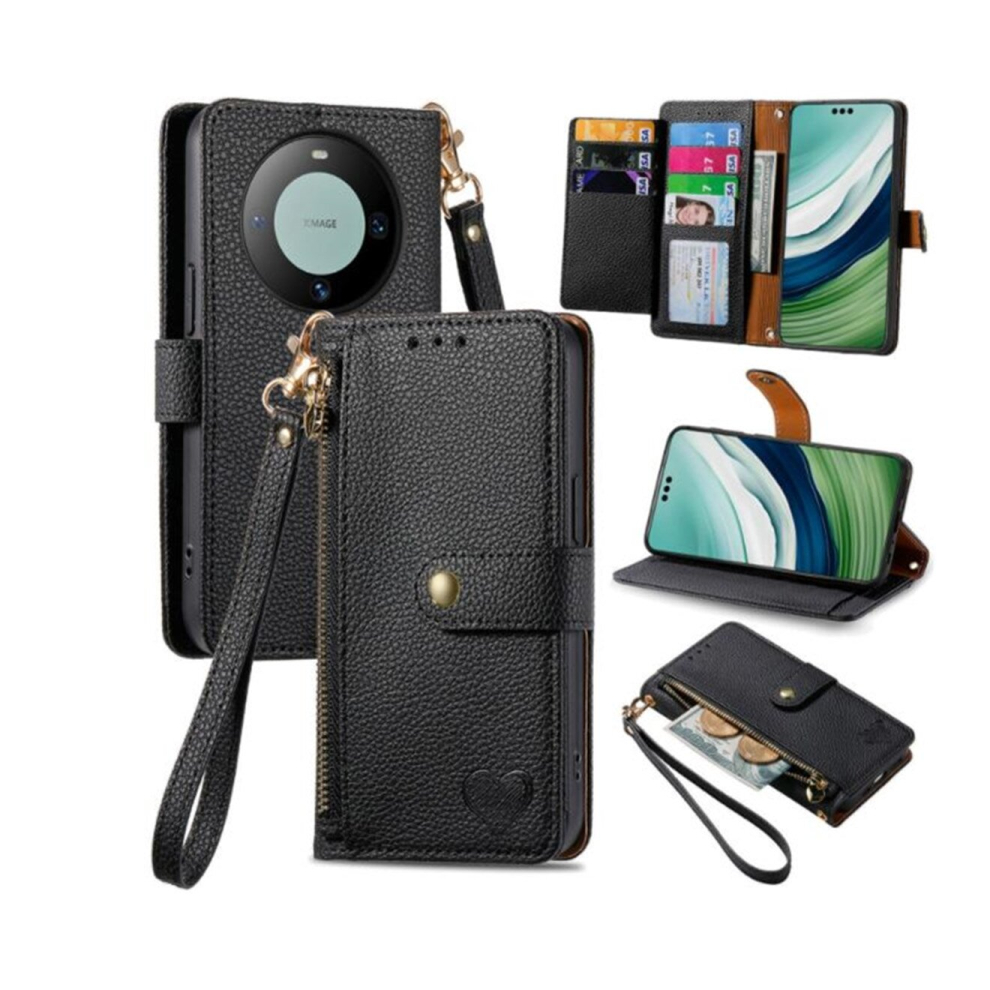 010 Flip Wallet Card Insert Phone Case Suitable For Huawei Mate60pro+ 766262012488