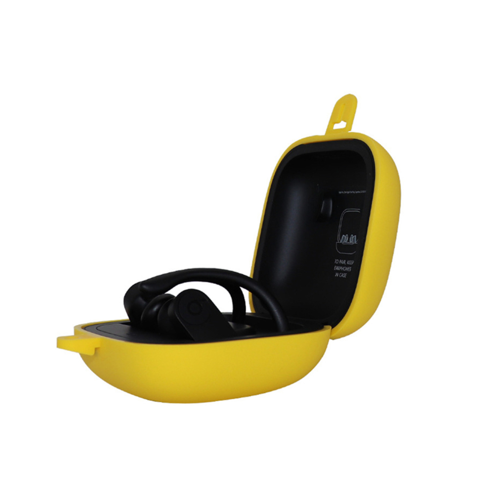 Silicone Wireless Headset Storage Pack For Powerbeats Pro - Yellow 766261999162