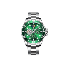 T801 - 002 All - Match Wasserdichte mechanische Uhr für Männer - 1# - Grün
