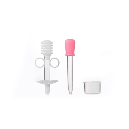 Baby Feeder Syringe Dropper Feeder Combination Kit-PINK