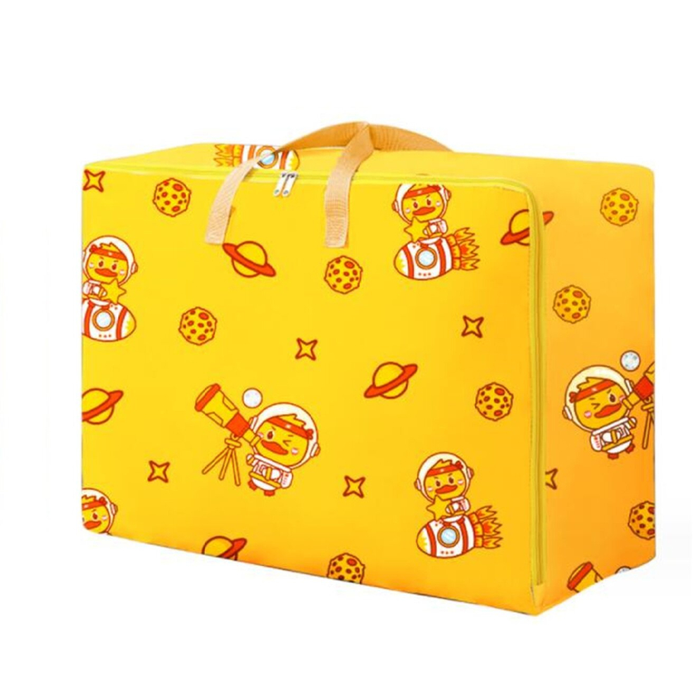 0118 2Pcs Large Capacity Storage Bag for Household Clothes Cotton Quilts