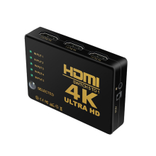 5-poorts 4K HDMI-splitter, switch, switcher, hub, box-adapter, HDTV Ultra HD 4K 60Hz