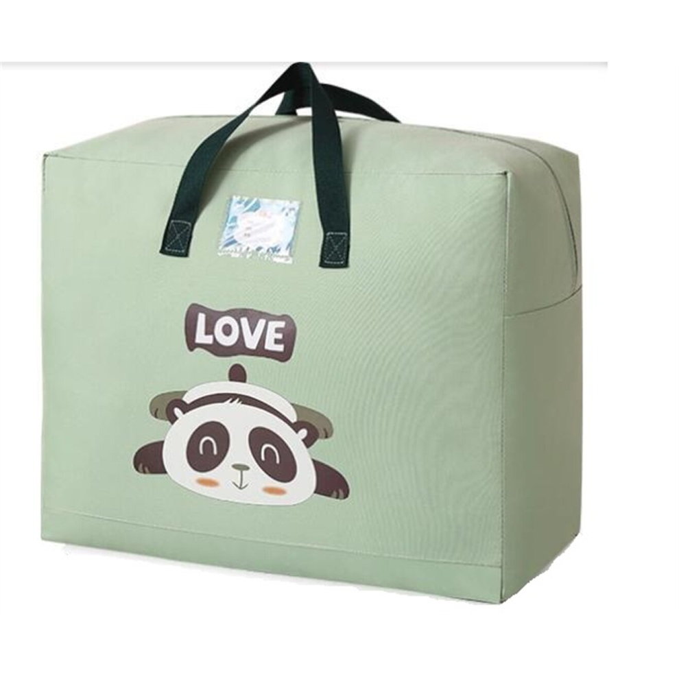 0119 2Pcs Cartoon Clothes Quilt Storage Bag Travel Luggage Bag