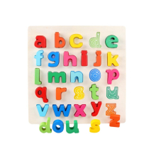 Puzzle - Three-dimensional board Digital alphabet puzzle toys for children - 3#