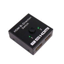2 in 1 In Uit UHD 4K Bi-Direction HDMI 2.0 Switch Switcher Splitter Hub HDCP 3D