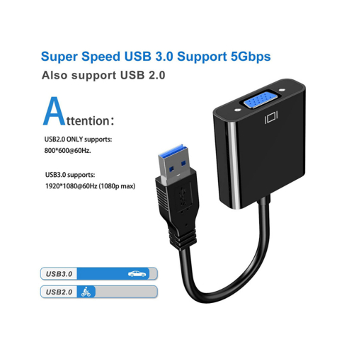 Cable USB 3.0 a VGA, tarjeta gráfica externa para Windows 7 1