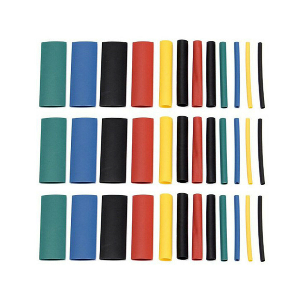 530 Pcs Heat Shrink Tubing Tube Assortment Wire Cable Insulation Sleeving Set 766262003974