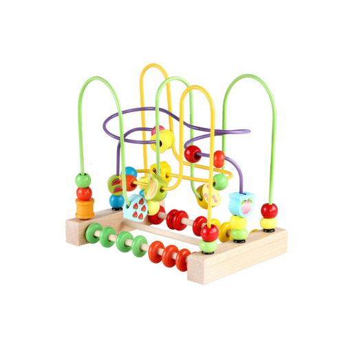 Fruit Beads -digitaalinen lelu, puiset helmet Early Learning Lelu