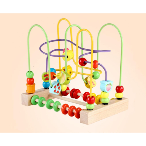 Fruit Beads -digitaalinen lelu, puiset helmet Early Learning Lelu 2