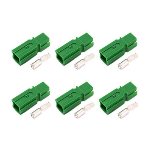 6 x 120 Ampere Single Anderson Power Pole Connector Set Single Pole-Grün 2
