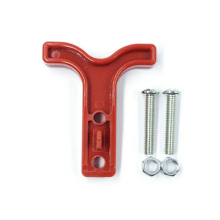 6 x rote T-Griffe für 120 Ampere Anderson-Stecker-Steckverbinder, Werkzeug, 12–24 V, 6 AWG