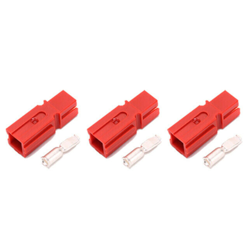 6 x 120 Ampere Single Anderson Power Pole Connector Set Single Pole-Rot 1