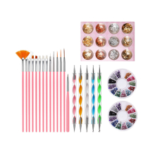 20X Paint Pen Spot Drill Pen Tinfoil Ornament Shiny Plate
