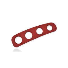 Corrector de mano para entrenamiento de tiro de baloncesto - ROJO - M