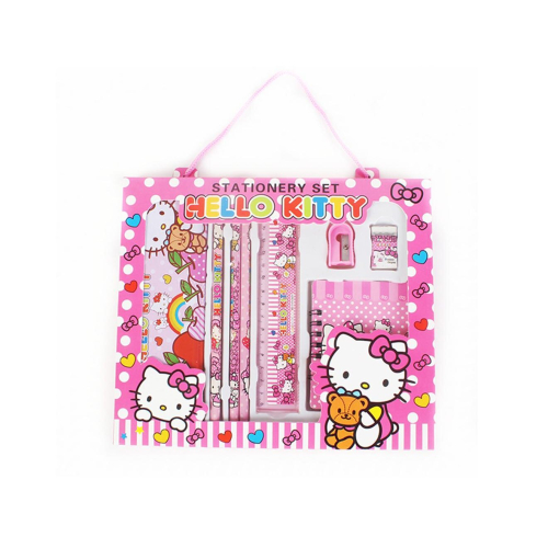 Sarjakuva koulutarvikkeet lapsille - Hello Kitty
