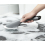 Long Handle Liquid Plus Water Cleaning Brush Cooktop Spray Brush - grey 4