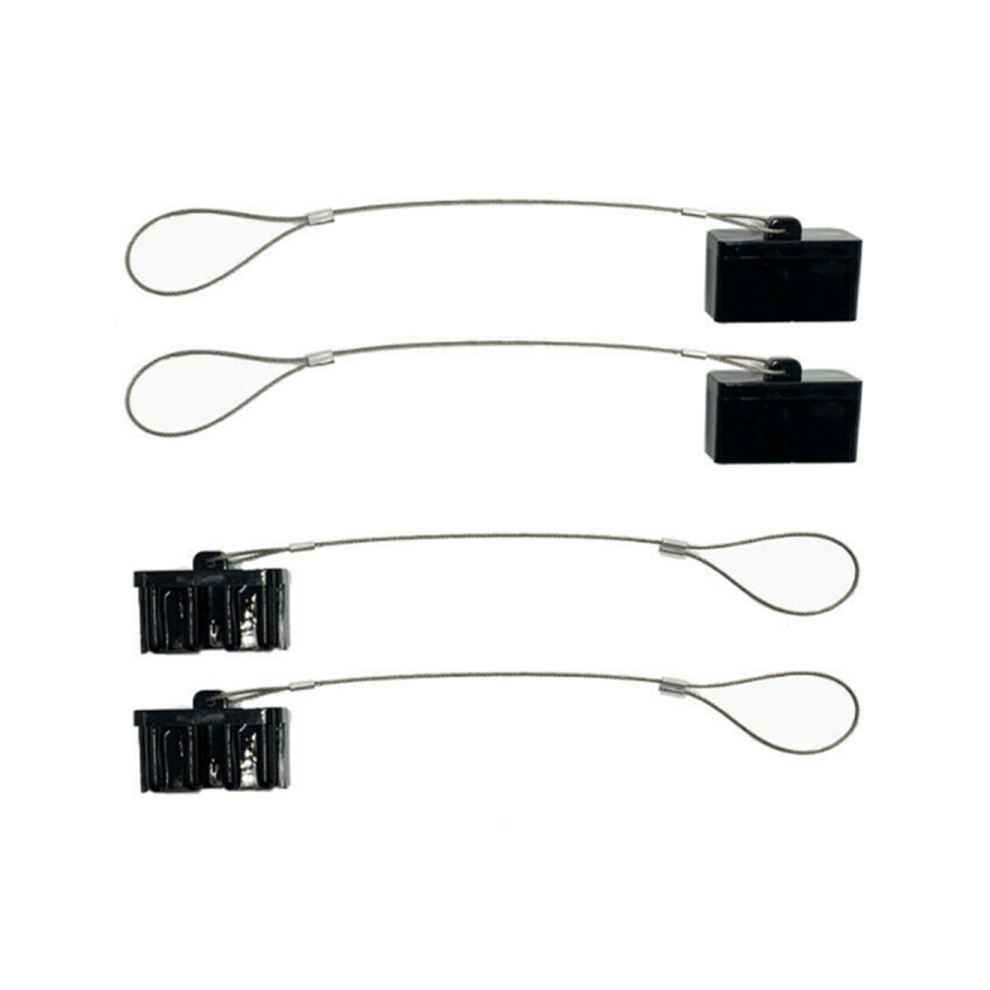 4X 175 Amp Anderson Style Plug Dust Cap Push On Dust Cap Cover Black 766262002519
